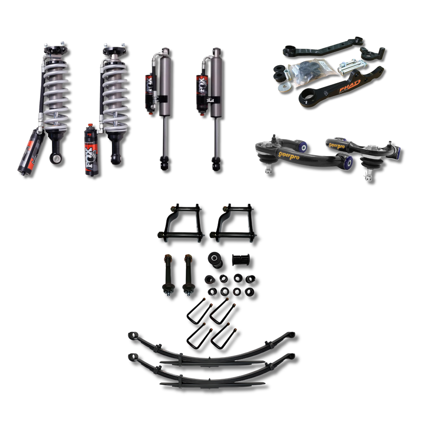 DAB FOX 2.5 Remote Res 3/2 Lift Kit - Toyota Hilux image 0