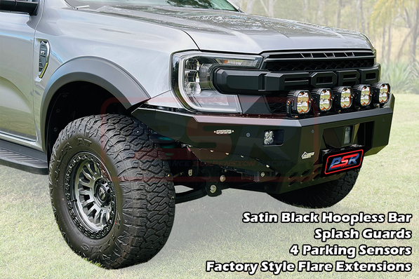 Ford Ranger Next Gen Ambush Hoopless Bullbar image 0