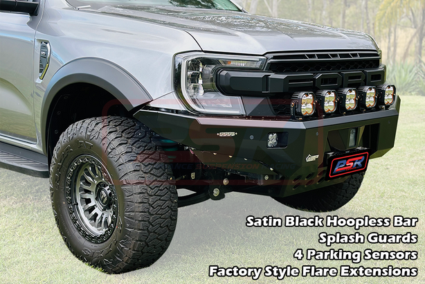 Ford Ranger Next Gen Ambush Hoopless Bullbar image 0